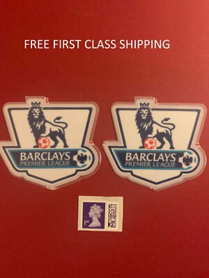 2007-2013 pair of premier league patch player size Iron On Heat  EPL UK STOCK