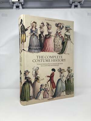 書 THE COMPLETE COSTUME HISTORY Auguste Racinet. The Complete Costume History (Multilingual