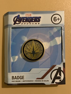 Marvel Comics UK Import: Avengers Endgame Guardians Galaxy Starlord Badge Pin