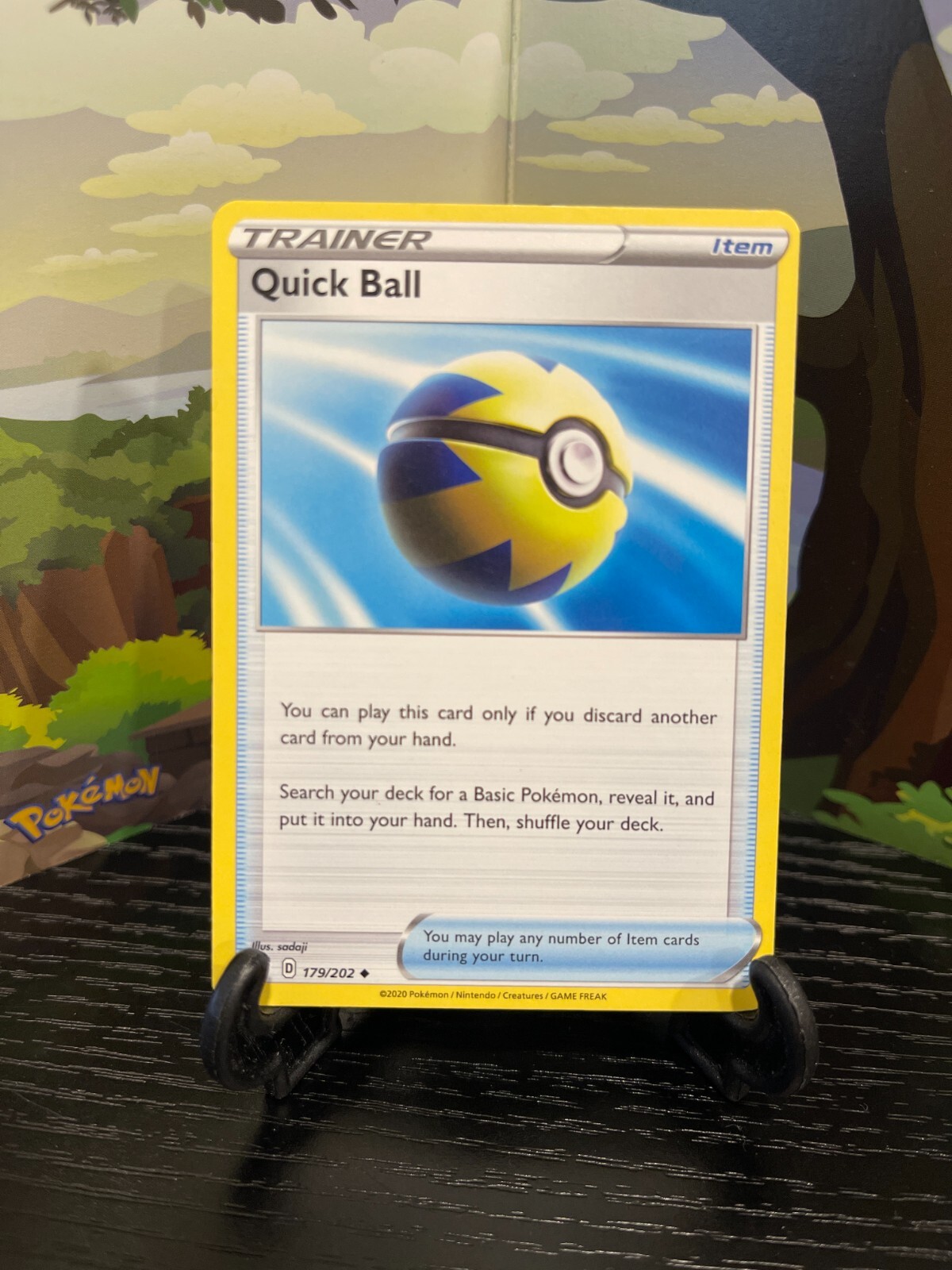 Quick Ball 179/202 - Sword & Shield - Uncommon - Pokemon