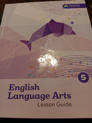 K-12 English Language Arts Lesson Guide Grade 5 Home school 2019 book (bc3)