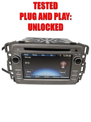11-16 Chevy Captiva Factory MyFi Touch Screen CD Player Radio 23193894 UNLOCKED