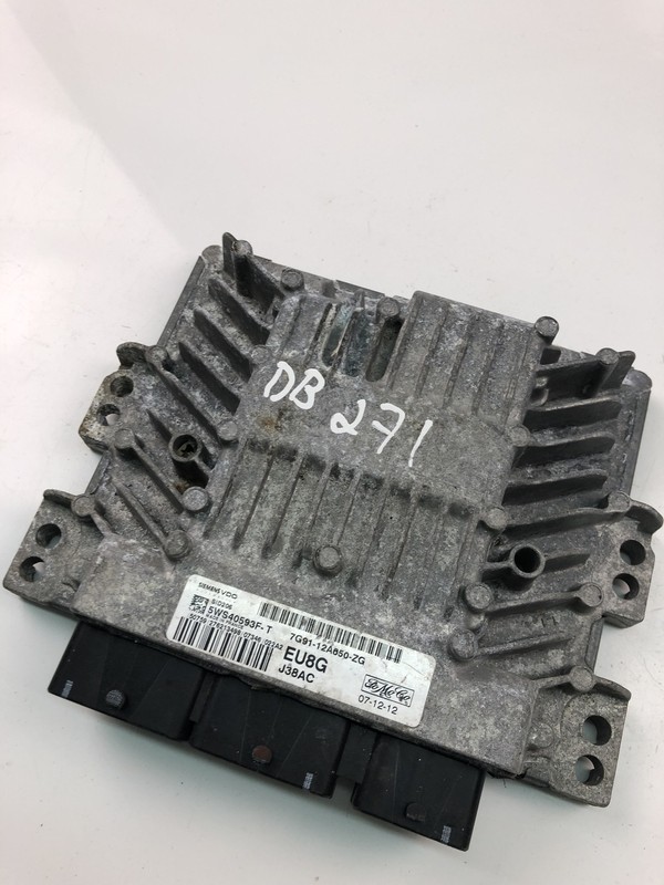 Db271 Ford UnitÃ© De ContrÃ´Le Du Moteur Ecu 7g91-12a650-Zg