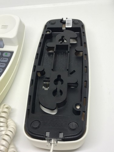 Vintage AT&T 210 White Desk or Wall Corded Phone