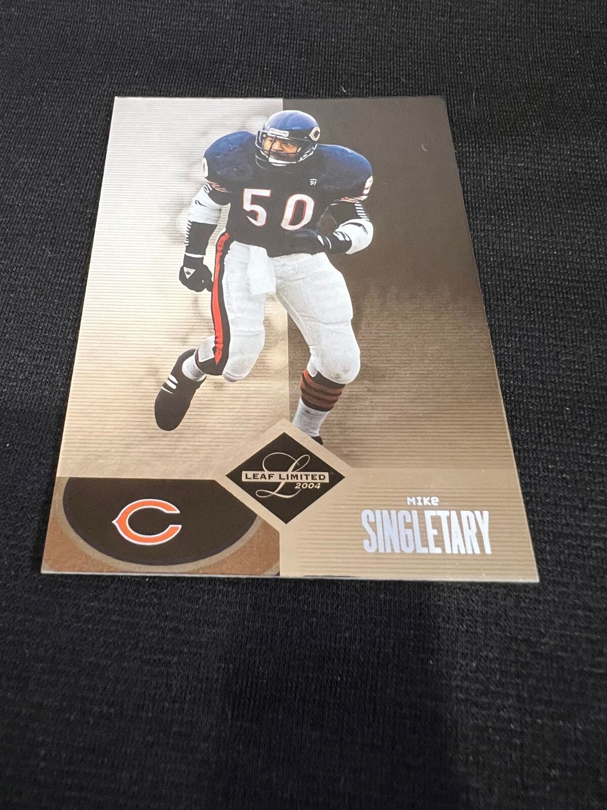 バ*ル様 SPORTS HEROES 1/1NFL mike singletar 2024 Leaf Metal Sports Heroes 1/1 Mike Singletary #BA-MS2