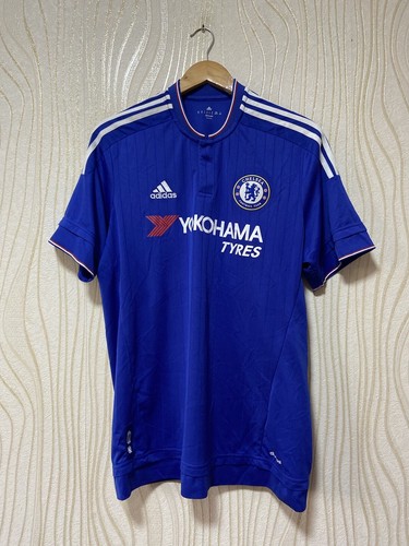 CHELSEA 2015 2016 HOME FOOTBALL SHIRT SOCCER JERSEY ADIDAS
