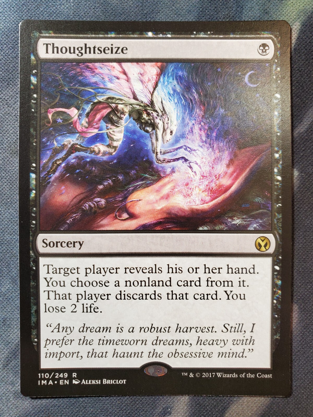 思考囲い/Thoughtseize IMA 英語版 foil 1枚まで 即決 思考囲い foil 