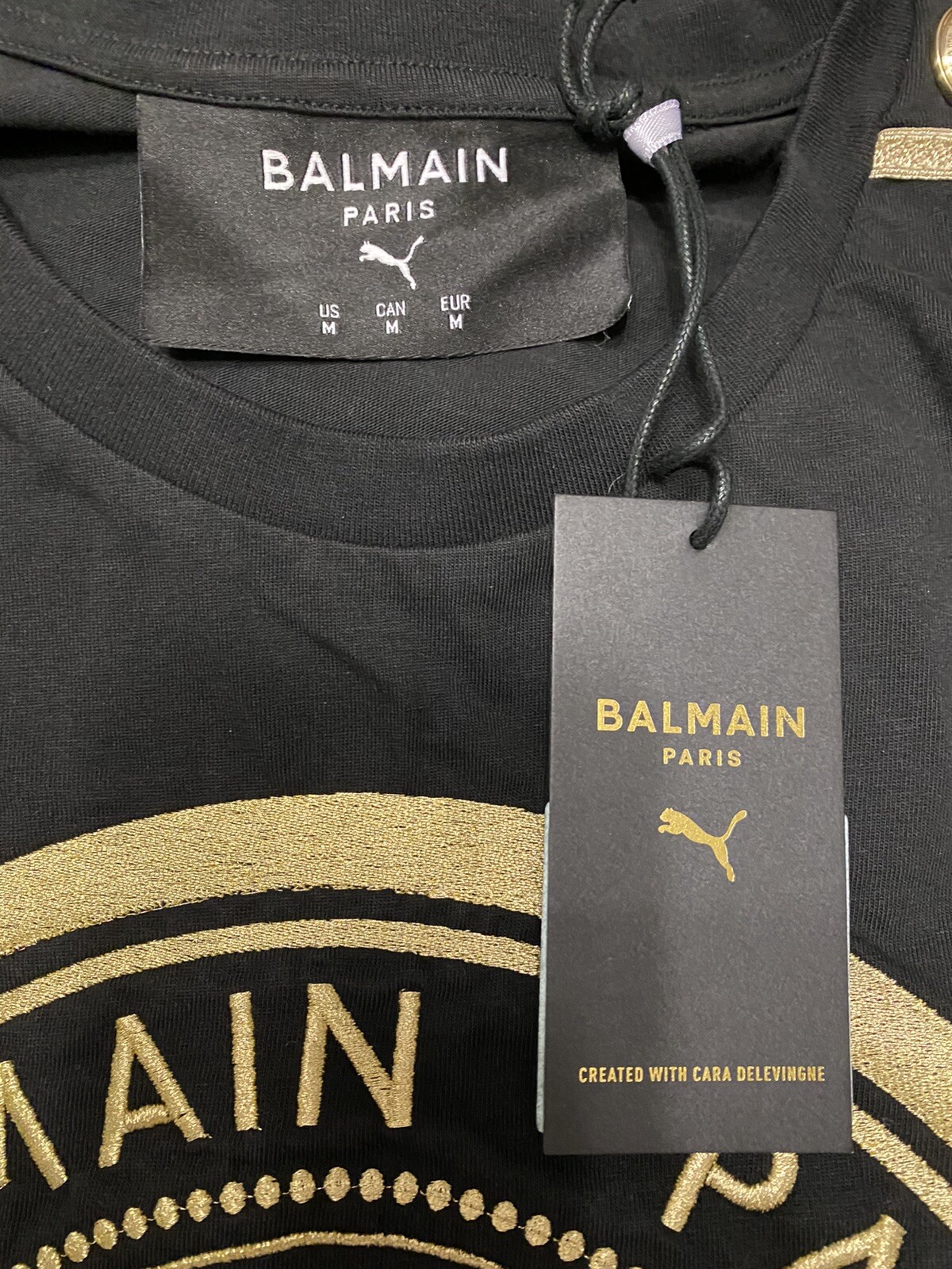puma balmain t shirt