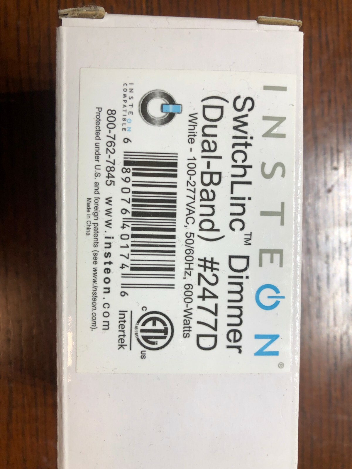 Insteon Dimmer Switch 2477D New In Box