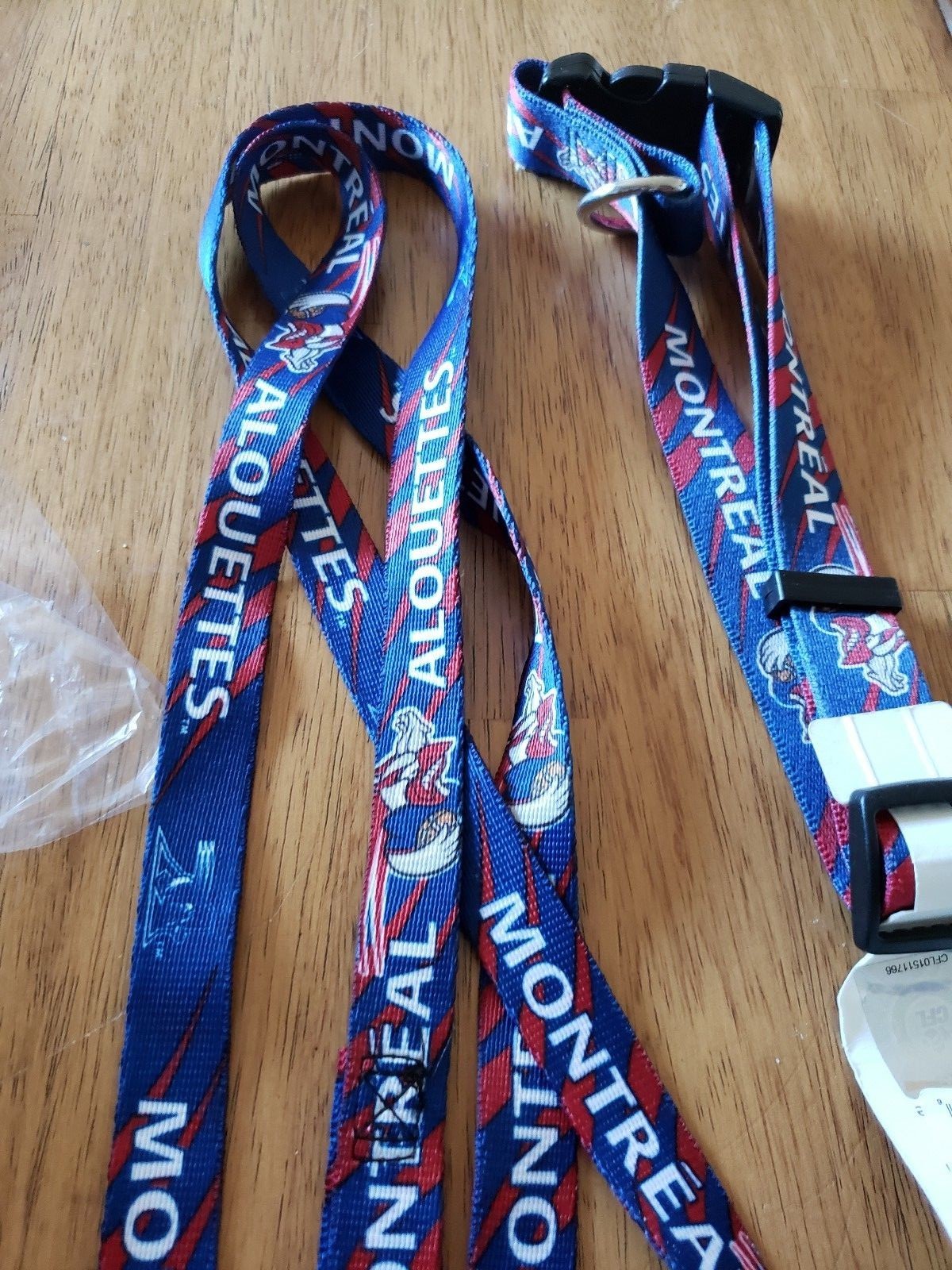 Montreal Alouettes Dog Leash and Collar - NEW