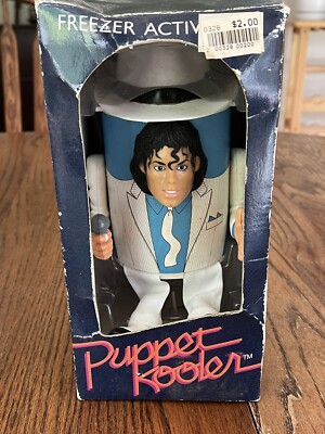 Vintage Rare Michael Jackson Smooth Criminal/ Moonwalker Puppet Kooler 1989