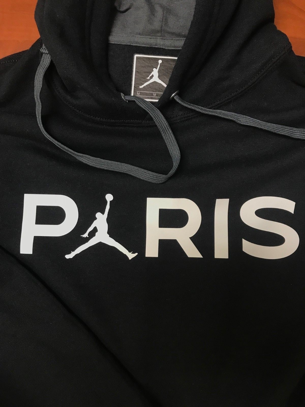 JORDAN JUMPMAN PARIS SAINT GERMAIN PSG Pullover Hoodie Sweatshirt Black SM-2XL