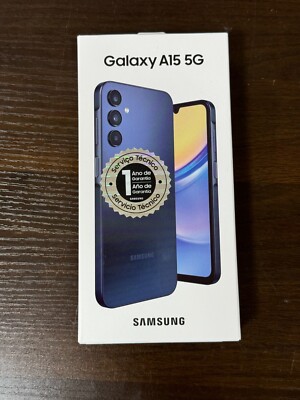 Samsung Galaxy A15 5G 128GB 6GB Dual SIM GSM Factory Unlocked Smartphone NEW