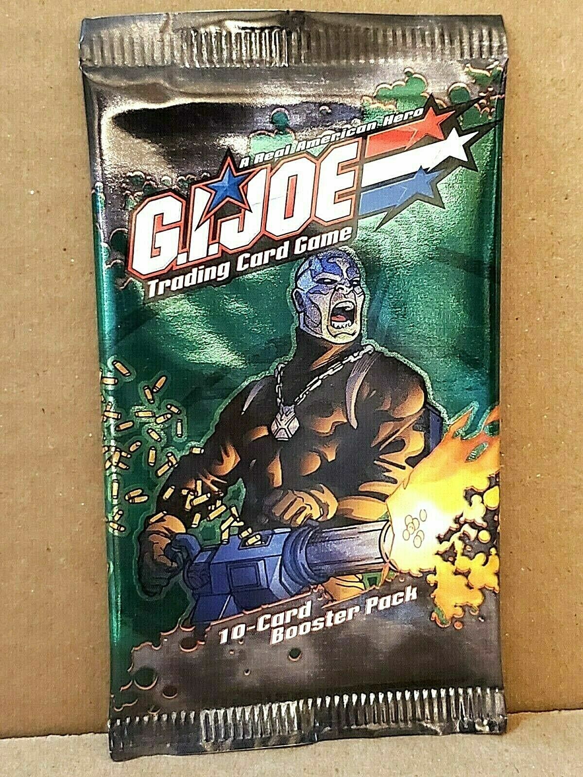 WOTC G.I. Joe Trading Card Game Booster Pack - Destro Cover (SEALED) (NEW)