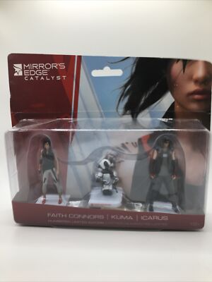 Mirrors Edge Catalyst 3 Mini Figure Limited Edition Faith Connors Kuma Icarus