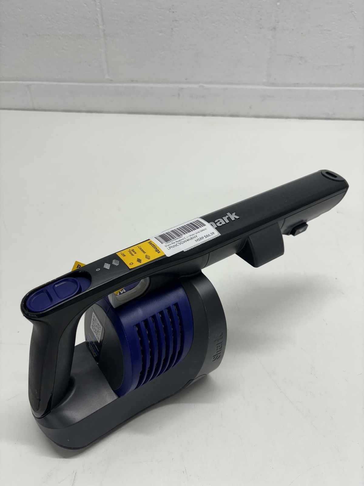 Shark Pet Bagless Cordless Stick Vacuum (Week Suction / Main Unit ONLY)