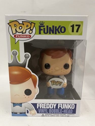 Freddy Funko Blue Tie (Reference) Holding Sign #17 Funko Pop