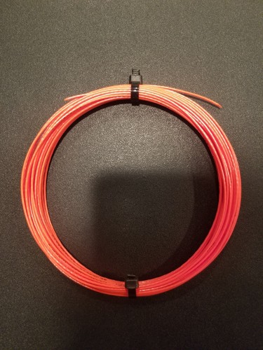 Babolat RPM Rough Fluo Red 17g Tennis String The Ultimate Spin 40ft set