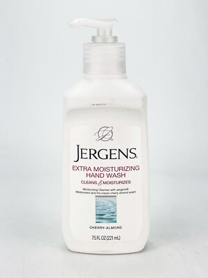 Jergens Extra Moisturizing Hand Wash Cherry Almond Scent 7.5 fl oz Hand Soap