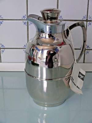 Alfi Thermoskanne Isolierkanne  JUWEL, Edelstahl 1 Liter, absolut neuwertig