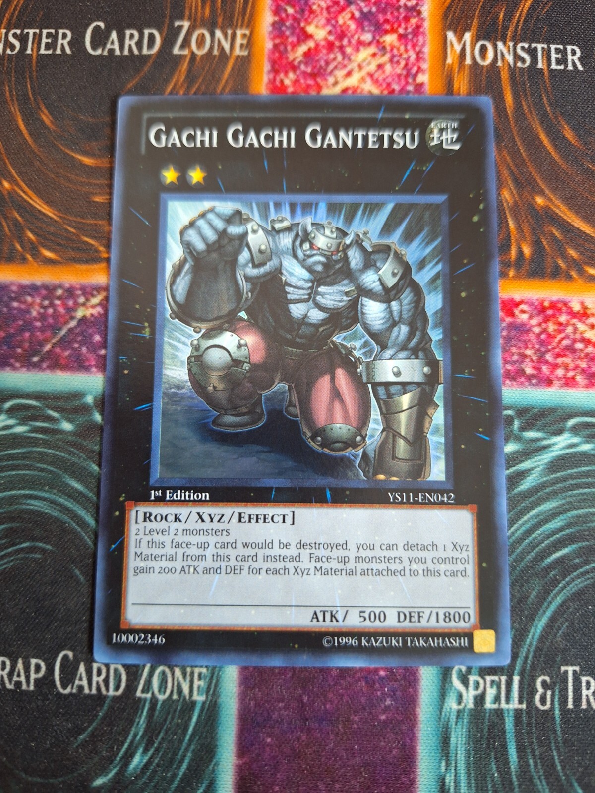 Yu-Gi-Oh! Gachi Gachi Gantetsu YS11-EN042 Super Rare 1st Edition