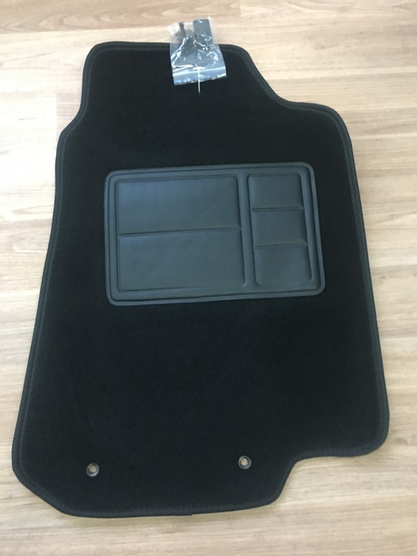 Custom Front Pair Car Floor Mats w/Black Edging for Ford Falcon