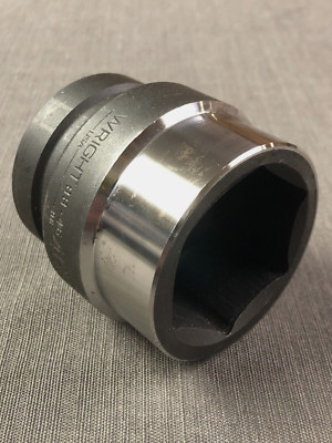 Wright Tool 88-46MM Metric Std. Impact Socket 46mm 6 Point 1'' Drive (USA Made )