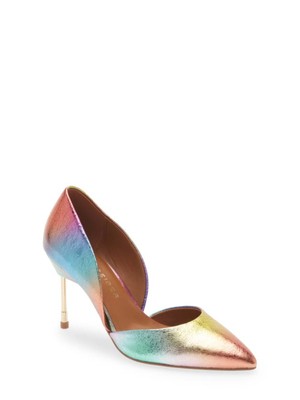 

KURT GEIGER Женские туфли Rainbow Gradient D Orsay Bond 90 Stiletto Slip On Pumps, 7428769109