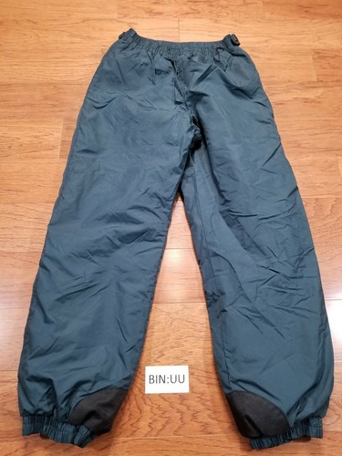 Vintage Columbia Snow Pant Mens M Nylon Ski Snowboard Elastic Waist Ankles  :UU