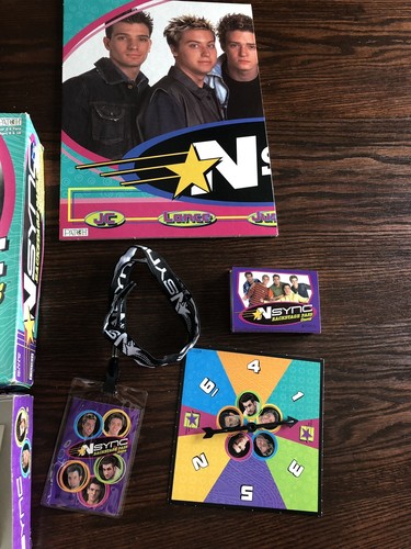 NSYNC Backstage Pass Board Game 2000 Timberlake 90s Boy Band