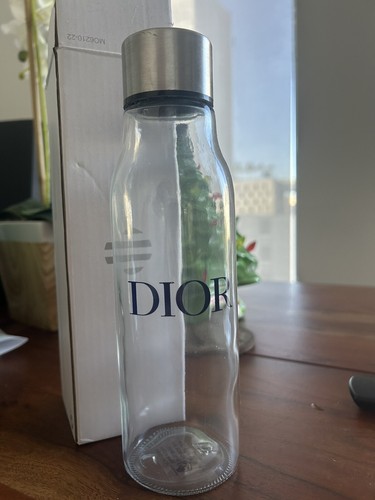 Dior Glass Water Bottle | eBay