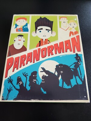 Paranorman HMV exclusive GITD slipcover - Rare - Glow in the dark Blu Ray + DVD