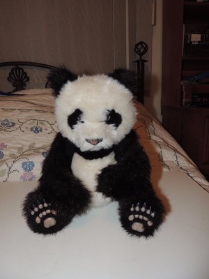 Furreal Friends Luv Cub Interactive LG Panda Bear 2008 Fur Real 12