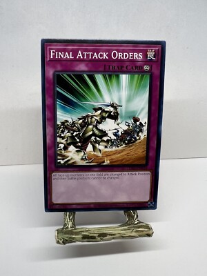 YuGiOh TCG Final Attack Orders LDK2-ENK34 Konami Card