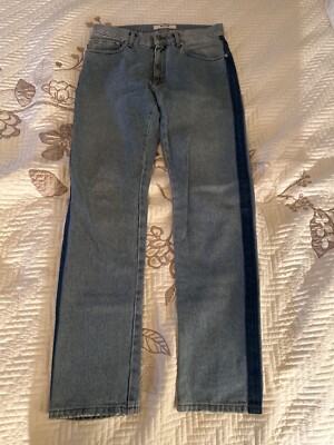 MSGM Milano Men's Jeans w/ Side Stripes Size 30 Made in Italy