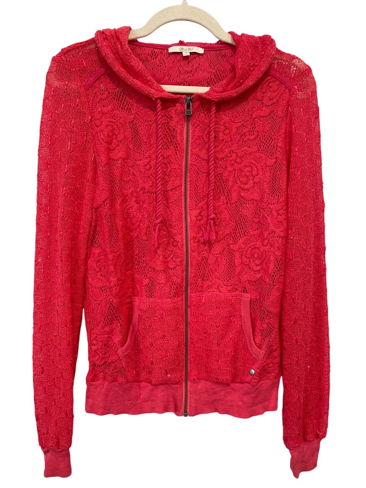 トップス Smyeon Compact lace zip hoodie TEXTURED ZIP HOODIE - SEDONA – LADY WHITE CO.
