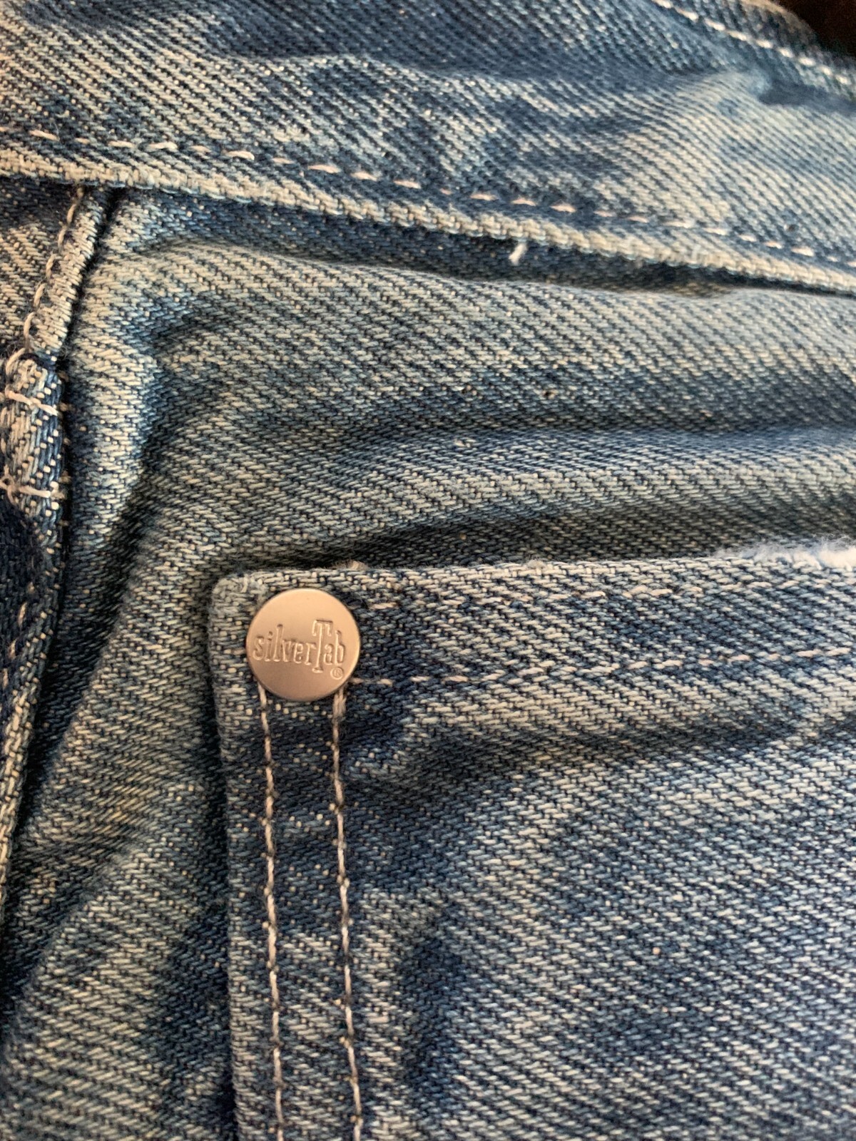 Levi's SilverTab Relaxed Straight Fit Jeans 100% Cotton Men's Sizes NWT RT$79