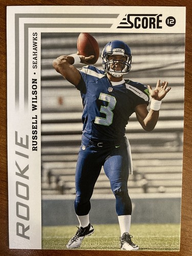 Russell Wilson Seattle Seahawks Autographed 2012 Panini