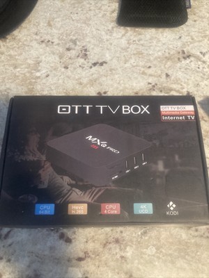 OTT TV BOX - MXQ Pro 4k Smart TV Box - Black