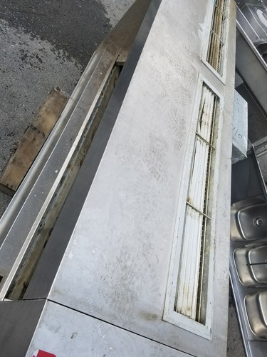 Stainless Steel 9ft Wide Commercial Exhaust Hood