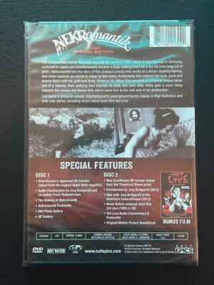 Jorg Buttgereit Film EXTREME Horror Romantik GORE OOP SEALED
