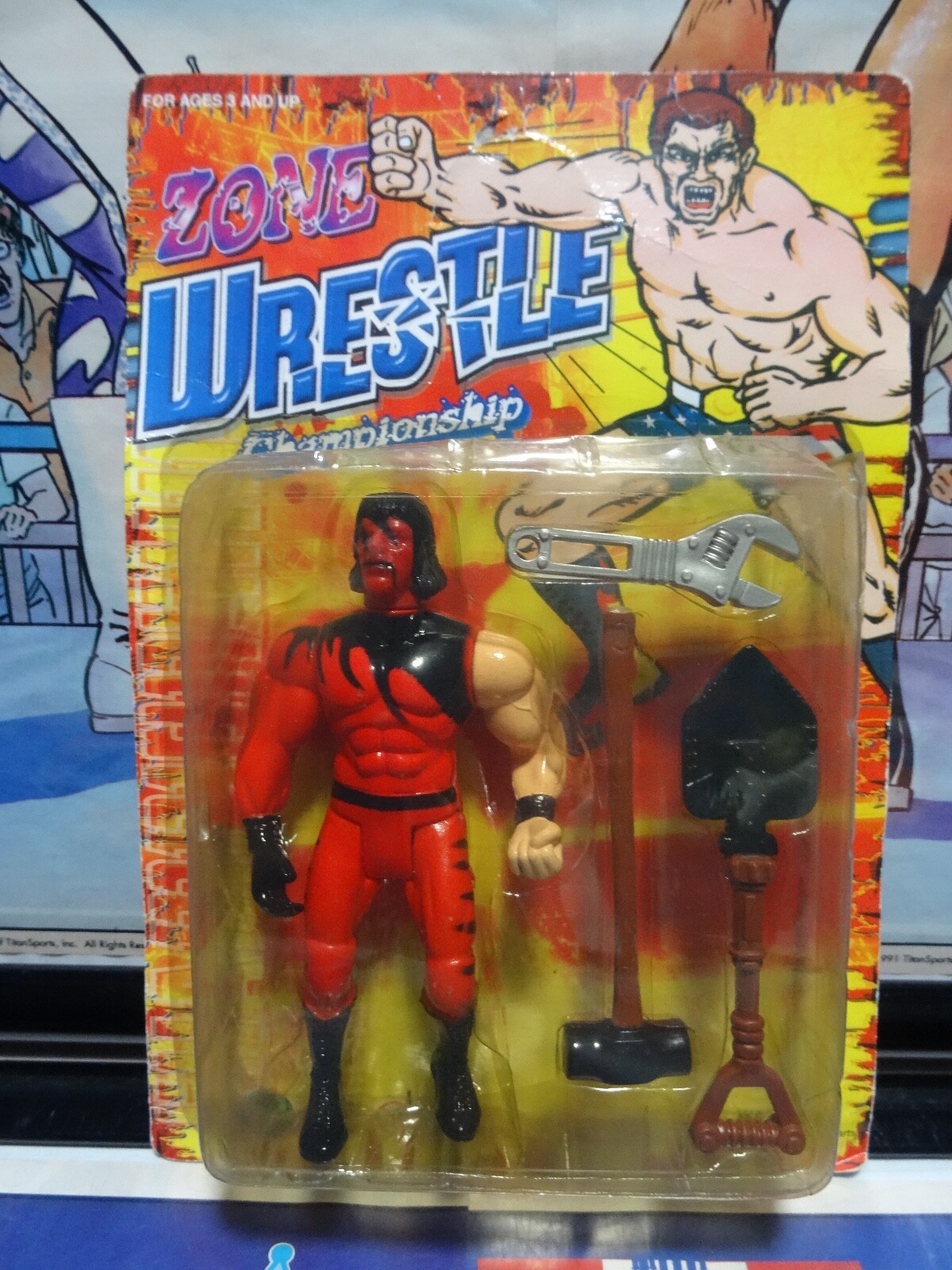 wwe wwf wcw レムコ　プロレスフィギュア　アブドーラザブッチャー 2025年最新】アブドーラ・ザ・ブッチャー フィギュアの人気