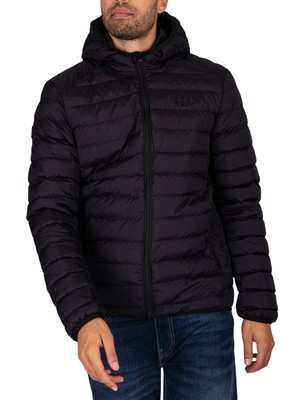 

Мужская куртка-пуховик «Criminal Damage Racer», черная, Черный, RACERJKT-BLK