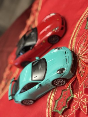 1/24 Porsche 911 Gt3 Ferrari 599 GTO  1:24 BURAGO BBurago