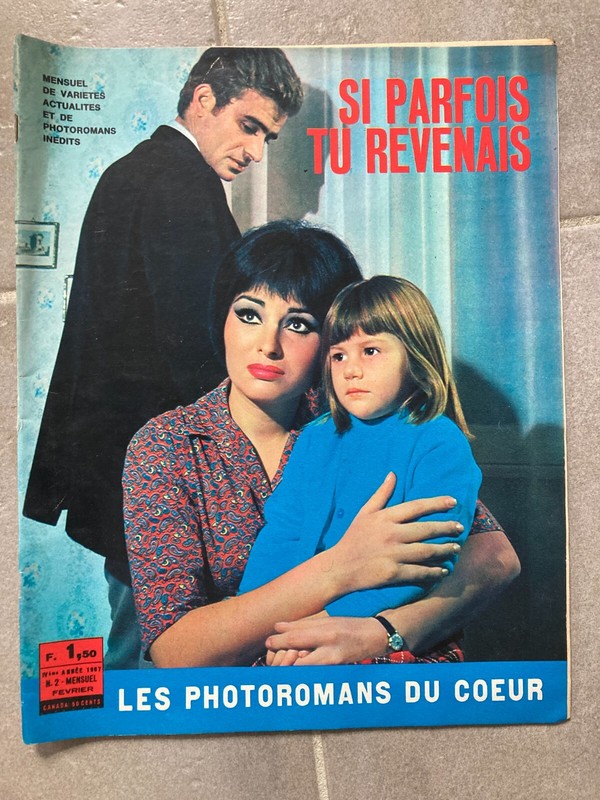 Roman Photo Du Coeur NÂ°2 1967 Si Parfois Tu Revenais Sandra Ines Cencig B17