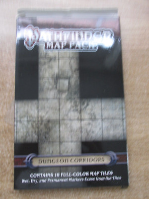 GAME MASTERY MAP PACK DUNGEON CORRIDORS D&D RPG 3.5E D20 3E 4E 5E PAIZO