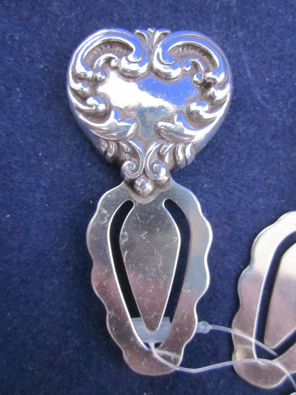 BRIGHTON Bookmark Set of 3 Heart, Feather & Shield ~ VINTAGE NEW in BOX