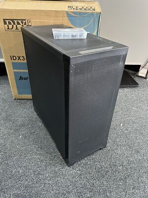 DIYPC IDX3-ARGB-BK Black Dual USB3.0 Steel/ Mesh Panels ATX Mid Tower Case