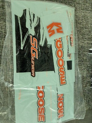 mongoose bmx decal set