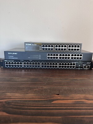 LOT/ Dell/D-Link/TP Link Ethernet Switches